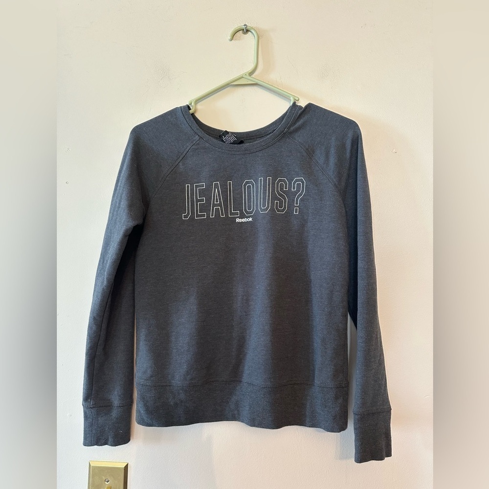 Womens Reebok jealous crewneck sweater xs